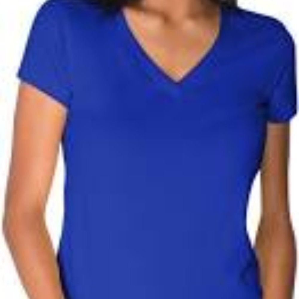 Marky G Apparel Women's Sueded V'neck Tee 3 Pack N